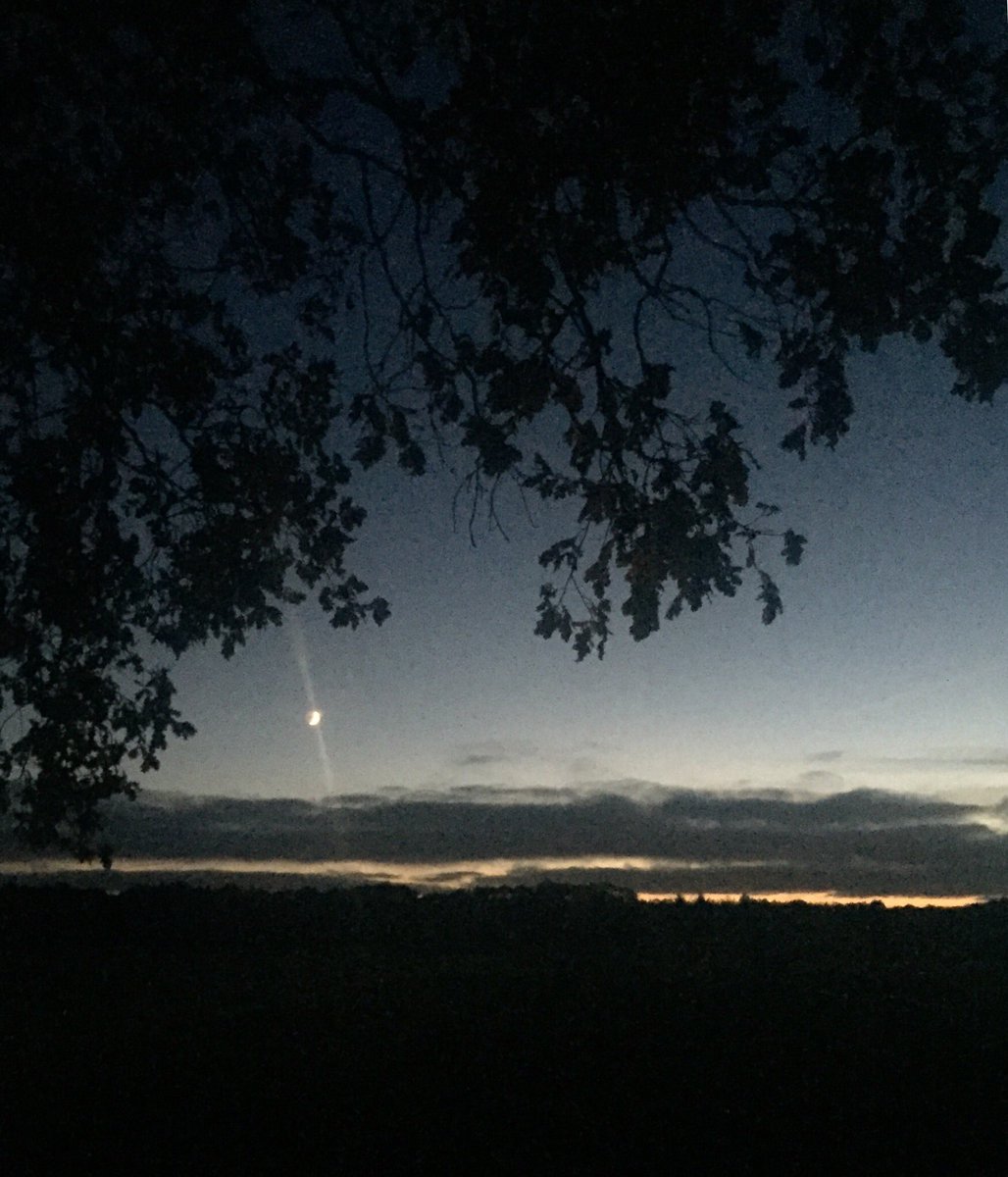 Hoe mooi kan het vallen van de avon zijn