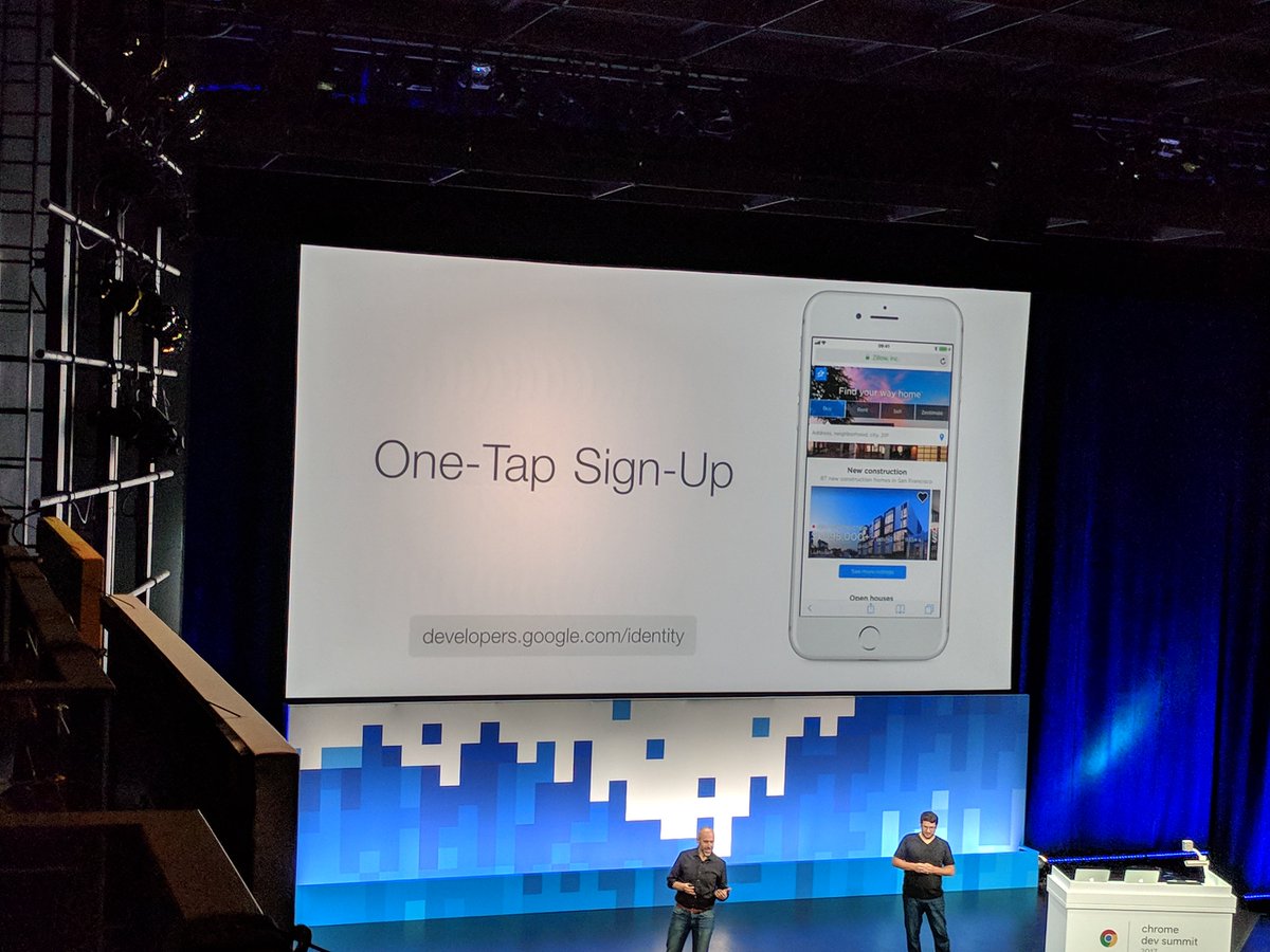 agektmr's tweet photo. Google Payment API and One-Tap Sign-Up are announced!! https://t.co/lM7PK9xtC9