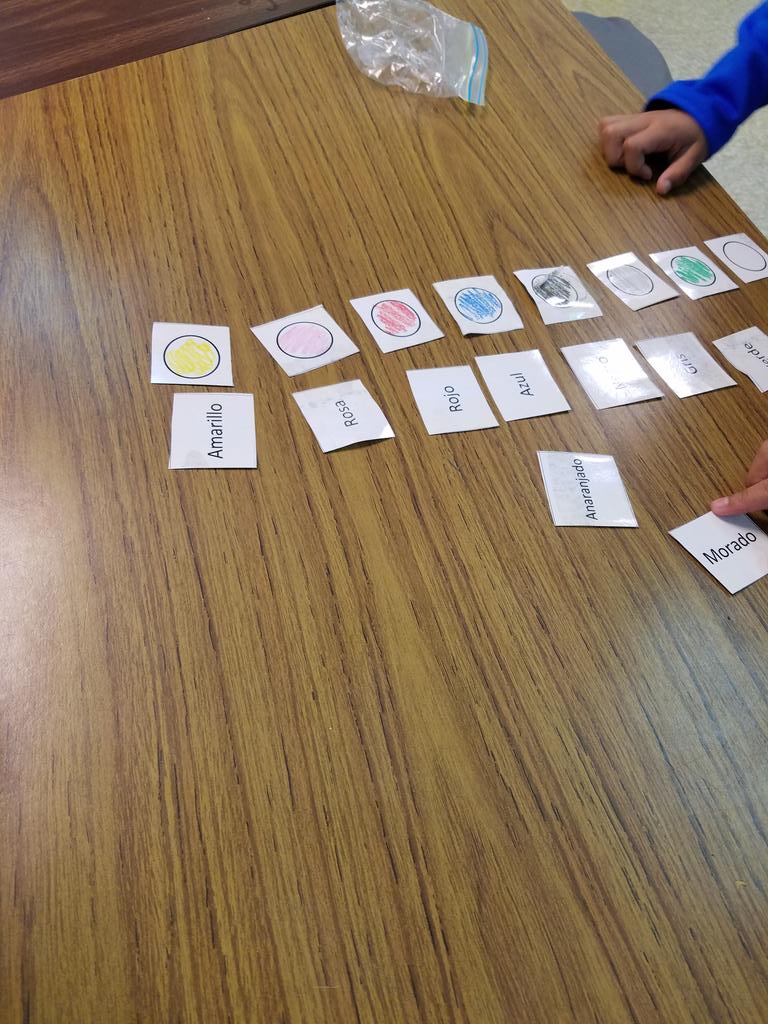 sra_welsh46's tweet photo. Practicing our Spanish in stations of lenguaje @TripleEaacps https://t.co/IzM8AGH9lM