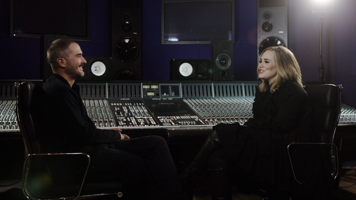 AdelePhotoArt's tweet photo. Adele with Zane Lowe at Metropolis Studios @ThisMetropolis where she recorded "Hello"
#2YearsOfHello #AriasAdele https://t.co/KkbWr1RxZn