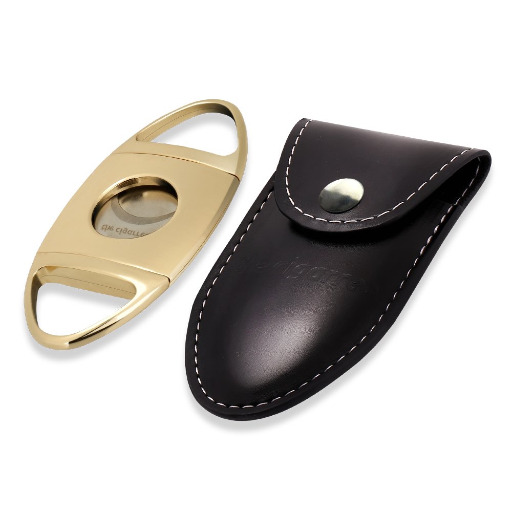 You need a decent, portable cigar cutter leather case to protect your cutter wherever you go. 
Drop tomorrow, Limited Qty, stay tuned.