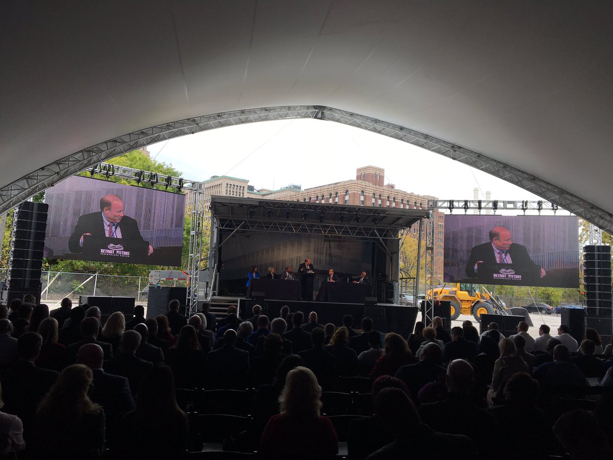 RonboFish's tweet photo. Detroit Pistons To be back in Detroit with entire operations in Partnership with Henry Ford Health Systems. #Detroitpistons #bwmoves #HFHS https://t.co/J6DdBpjH8X