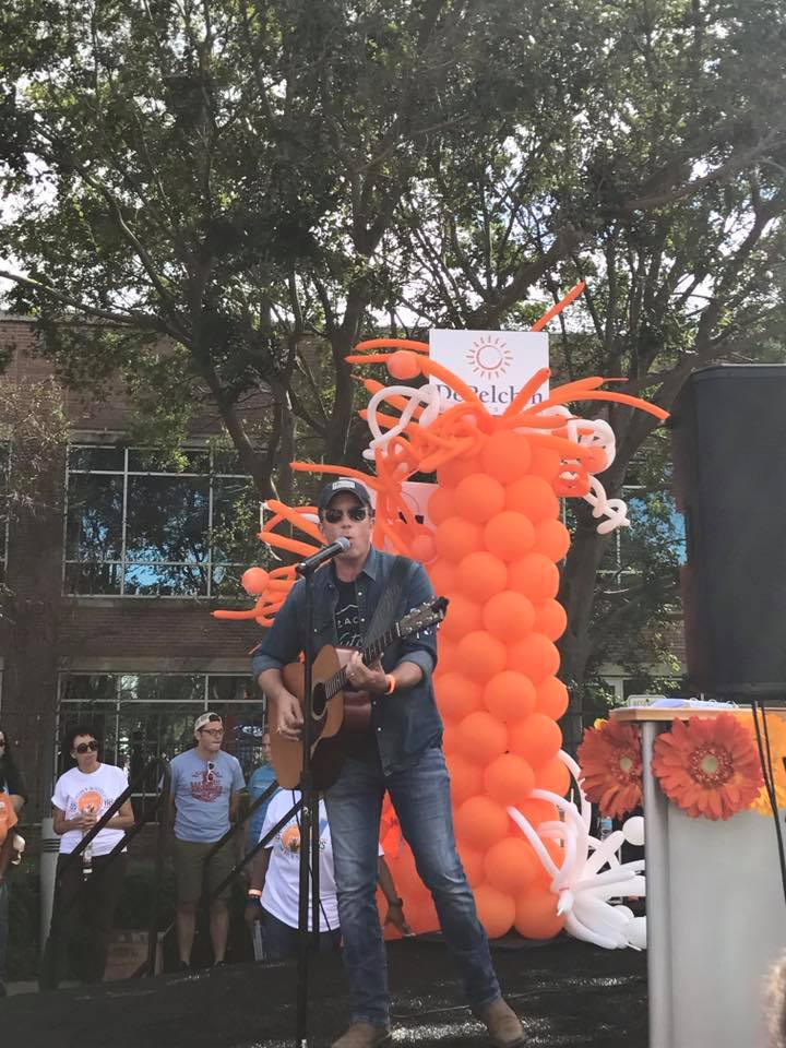 Performing for DePelchin Children's Center! I had a great time with my family. Thanks for having me y'all!