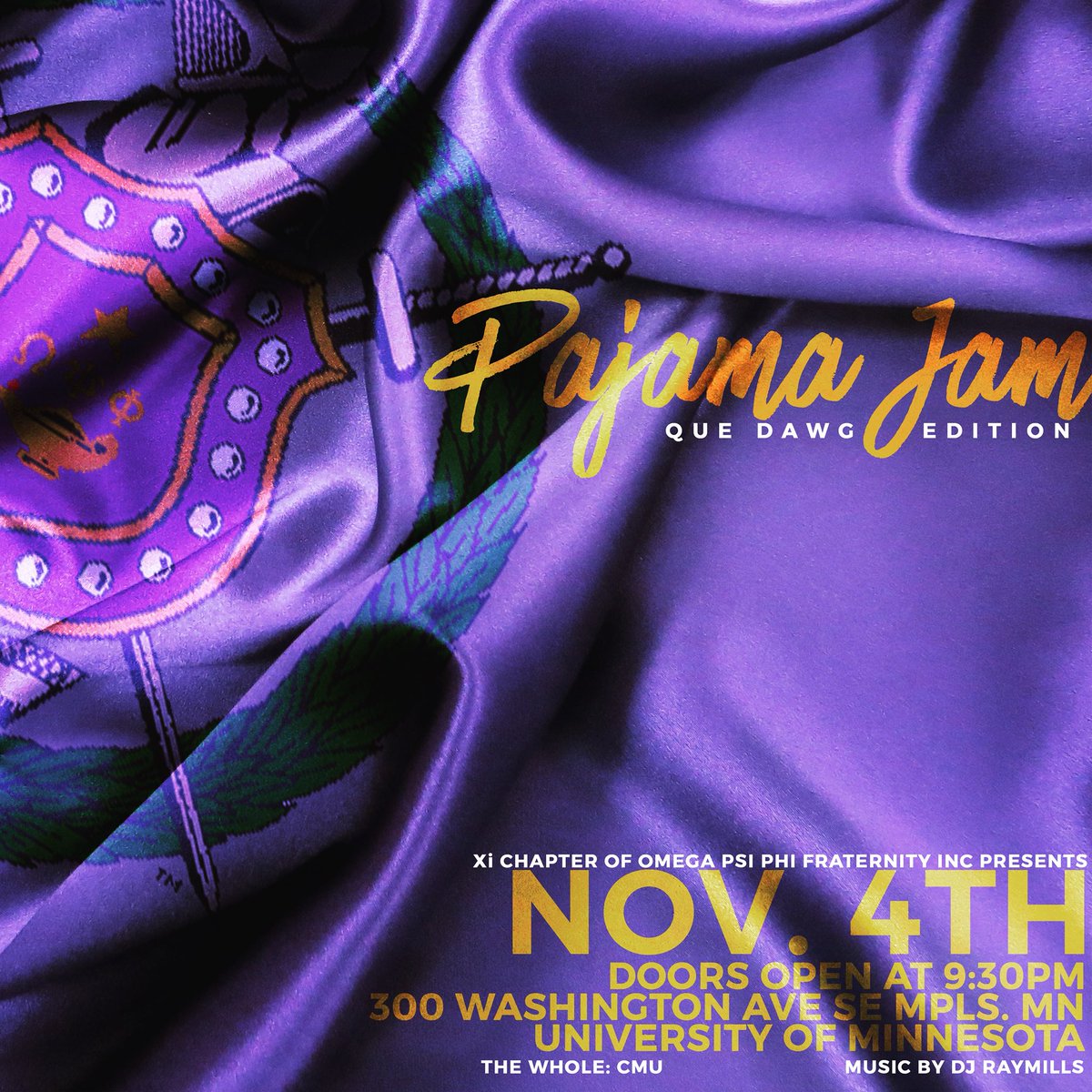 November 4th ! Come Party with The Xi Chapter of The Omega Psi Phi Fraternity Inc! #BeOWT #F.I.E.T.T.S #1911 #Xi1921