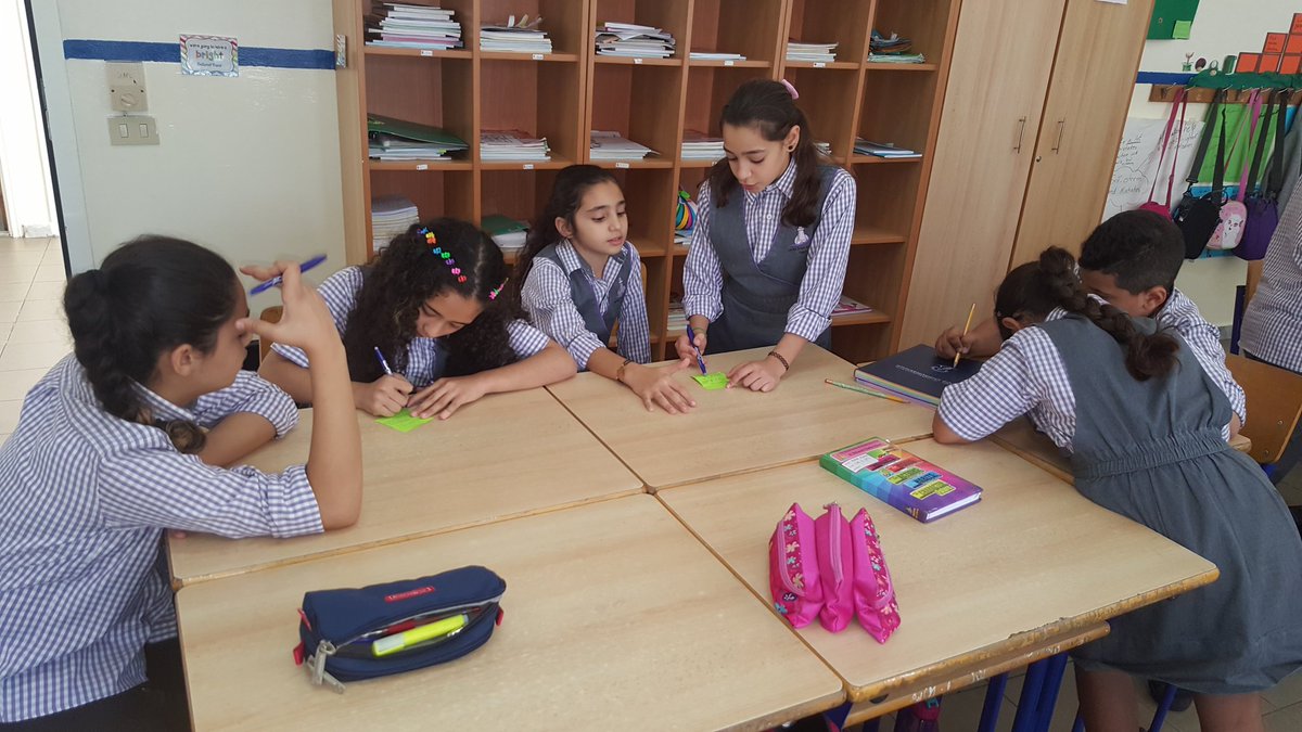 rana_elmajzoub's tweet photo. G5 creatively writing, planning, and performing different senarios. Negative versus positive attitude. #great_performance @DawhaHighSchool https://t.co/za6EcbrpOO