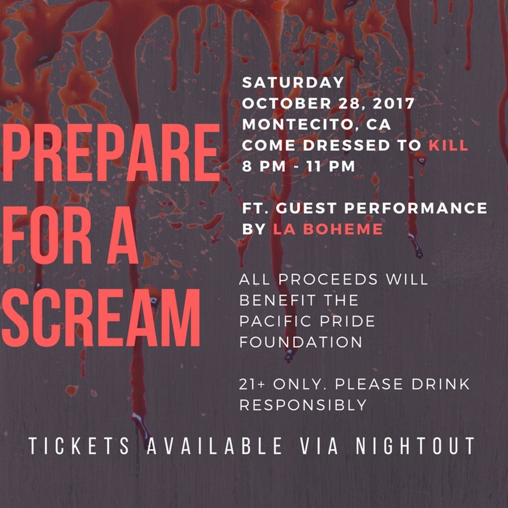 PacificPride's tweet photo. This is IT! Your last chance to snag tickets to this season's gayest, most bloody fabulous Halloween party! https://t.co/6geVB8JNqo #OnlyPPF https://t.co/0MFd40uLsy