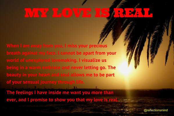 reflectionsmind's tweet photo. My Love Is Real #myloveisreal #romance #love #sensualjourney #missingyou #warmembrace https://t.co/DpQsGfhTwp
