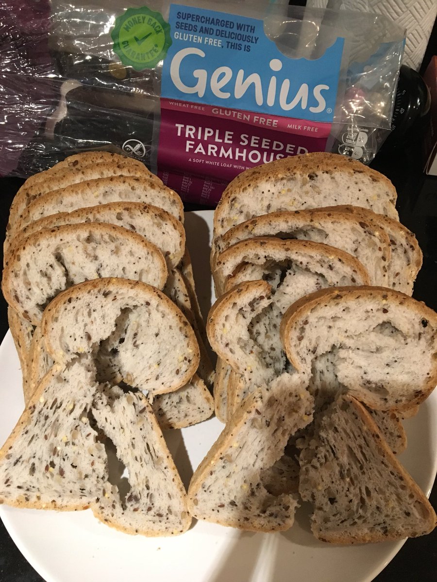 jovanderlinde1's tweet photo. @geniusfoods @geniusfoods really disappointed bought this loaf &amp; have to throw it ALL away. More holes than slices. Unusable ☹️. Do not buy !!! https://t.co/sbp0fwX59Y