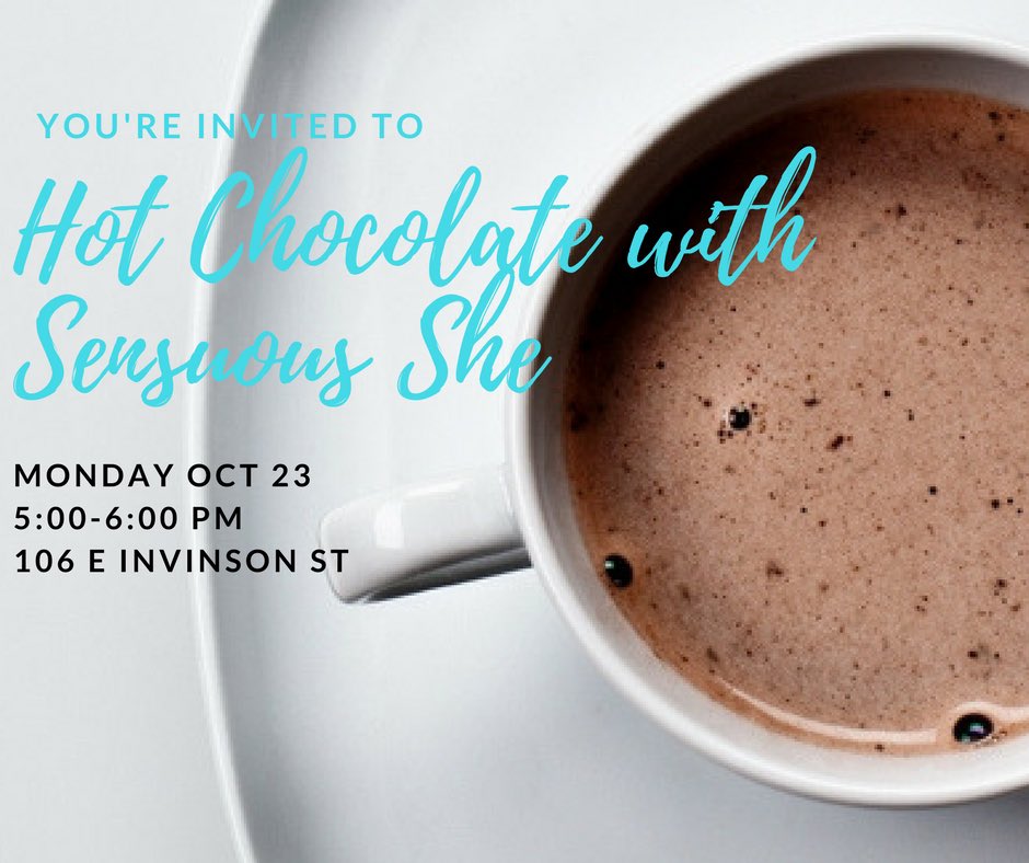 wyoama's tweet photo. TONIGHT kicks off Marketing Week with Hot Chocolate with Sensuous She, a boutique in downtown Laramie☕️ #AMAMarketingWeek https://t.co/4kE2Zc2YoR