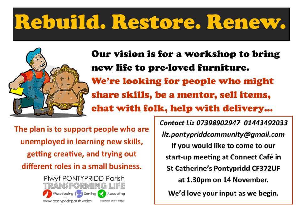 Do you have skills that you would like to pass on? Would you like to mentor others as they make the journey back into employment?