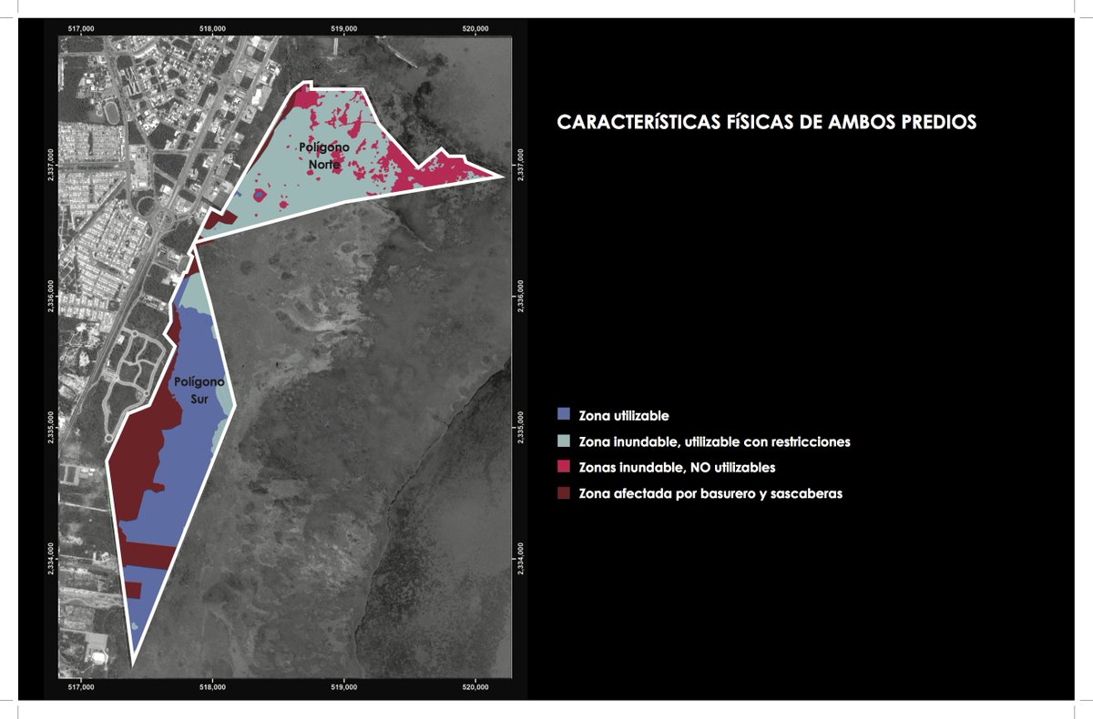 parque_cancun's tweet photo. Características físicas de los 2 polígonos  @vicenteferreyra @VivoEnCancun @GaluCancun @RFQR @Lizzysa @Noticaribe @novedadesqroo https://t.co/vtiapJcpRj