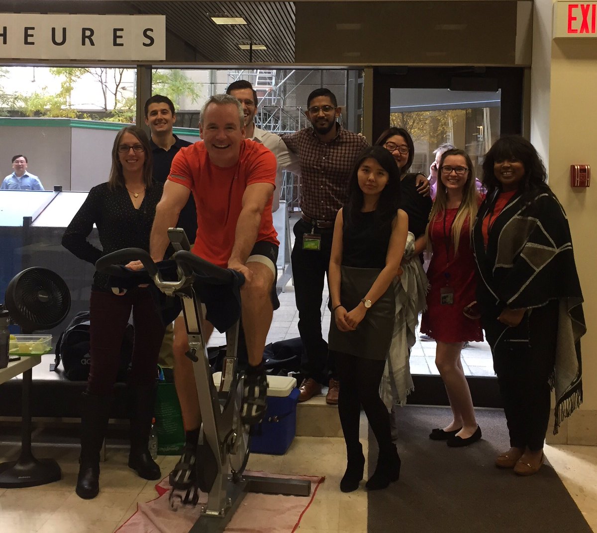 PDN_RPP's tweet photo. Our PDN exec and alum @MissFarahB with @CitImmCanada Paul Laflamme who's spinning 24hrs for the Alexandra Kirkland Community Builder Award! https://t.co/nYARheA4Kf