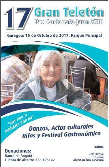 Rotary4281's tweet image. CLUB ROTARIO GARAGOA PRESENTE EN 17 TELETÓN
El CR de Garagoa, hizo parte de la organización y desarrollo de la 17 Teletón ProAncianato