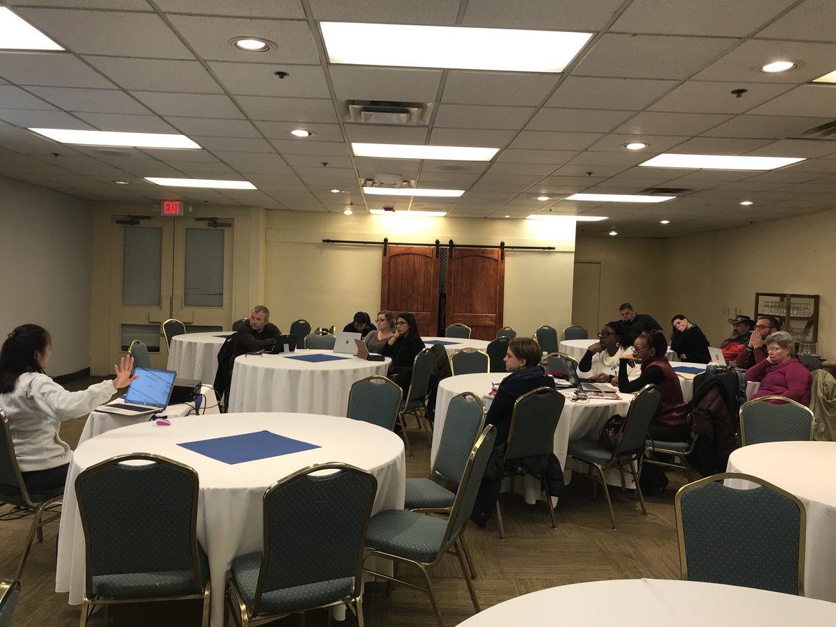 ICAlliances's tweet photo. Thank you to the fourteen people, representing 7 agencies, who came out for our Alaska #HMIS training at #AKCH2017 #data https://t.co/o2UO8fdzRW