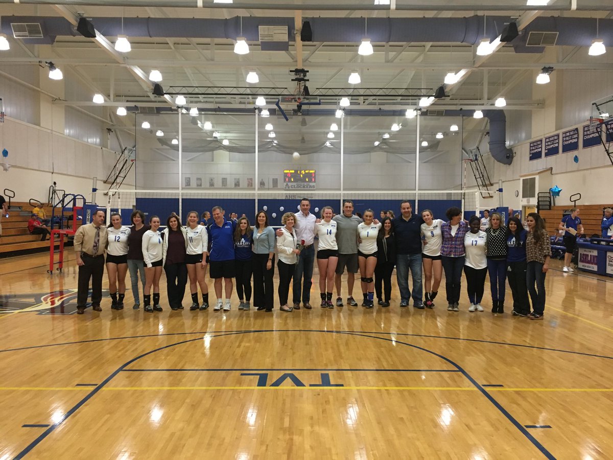 Senior Nite in Clocktown for or <a href="/ahsgvball/">Ashland Volleyball</a> Team! Thanks for all your dedication to the team the last 4yrs!