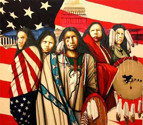 TomthunkitsMind's tweet photo. BREAKING:  Native American Council Offers Amnesty to 240 Million Undocumented Whites. https://t.co/hhS4xcfS6C