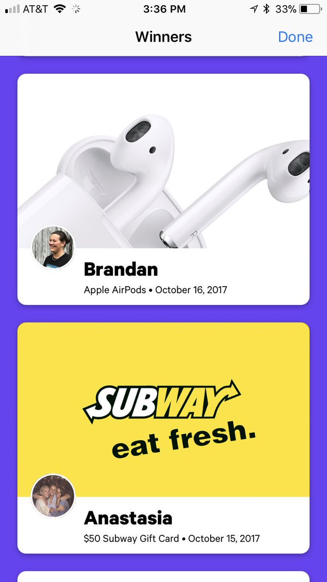 thepuddingapp's tweet photo. Update to version 1.4, and find out who won the latest @thepuddingapp prizes! Just tap “winners” in the main menu ;) https://t.co/t2hJoblYDq