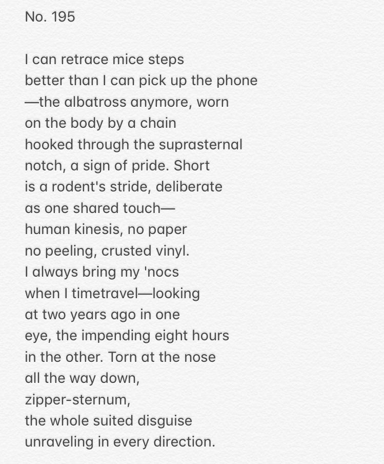 caitlin_oh's tweet photo. #LiminalProject No. 195
#poetry by @airtruck 
https://t.co/aon2ic3epn https://t.co/jrIKFM8AEN