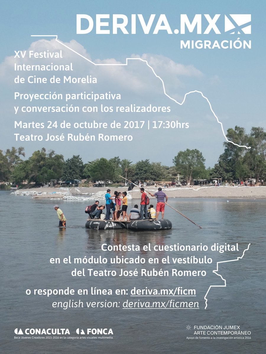 DERIVA_MX's tweet photo. Gracias a todos los que participaron respondiendo el cuestionario. Nos vemos mañana 17:30 en el teatro José Rubén Romero para ver la deriva. https://t.co/7e4aag2PCS