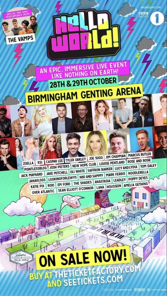 TheKatiePix's tweet image. ARE YOU GOING TO @Hello_WorldLive?!?!?! I AM SO BLOOMING EXCITED!!!! 😍❤️🙌🏼💕🎉🎈‼️