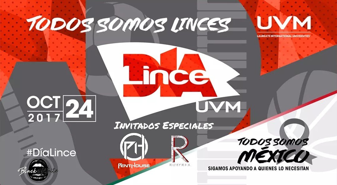BWEntMX's tweet photo. Invadimos el #DíaLince con la fiesta de @SomosPentHouse y @RubyRexMusic
@UVMMEXICO están listos para el show⚡ https://t.co/0IFWAr0Ili
