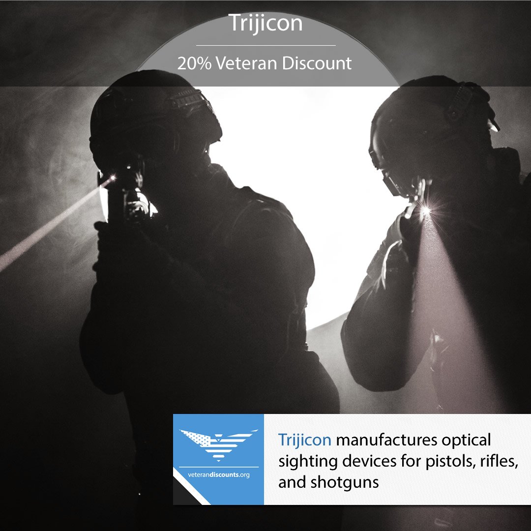 USVeteranDeals's tweet photo. Get up to 20% #veterandiscount off of #trijcon today! To view and redeem, go to: https://t.co/kiv0P1K2ez https://t.co/EefzkkAZju