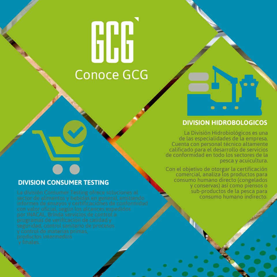 gcgsac's tweet photo. #GCG refuerza los servicios de inspecciones, análisis y certificaciones en nuestras divisiones de Consumer Testing e Hidrobiológicos. https://t.co/JAaatPM8nJ