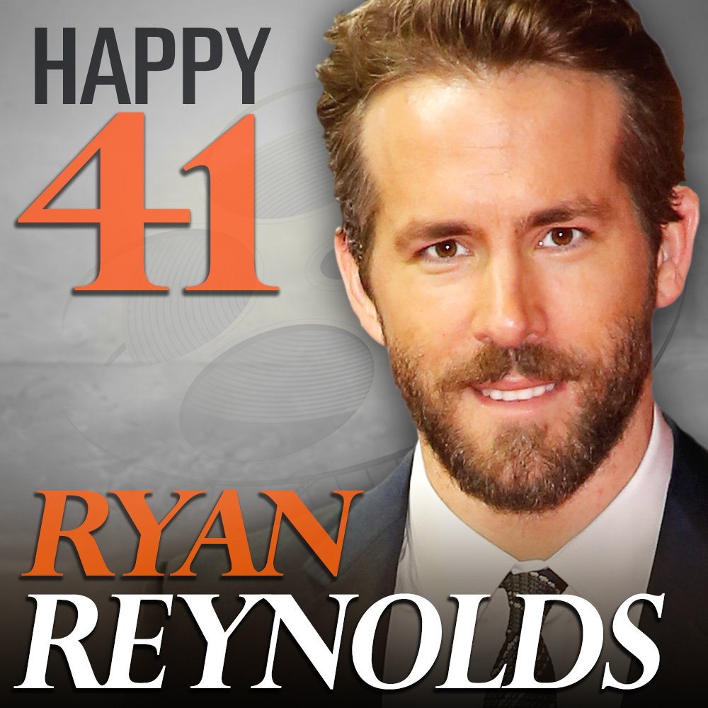 Happy birthday to actor Ryan Reynolds. The Deadpool actor turns 41 today!  