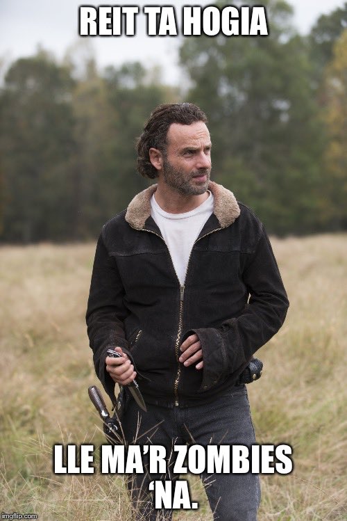 gogynyde's tweet photo. .@ZombieCymraeg @RhysCaerdydd  #TheWalkingDeadUK https://t.co/9Dn8wZymMQ