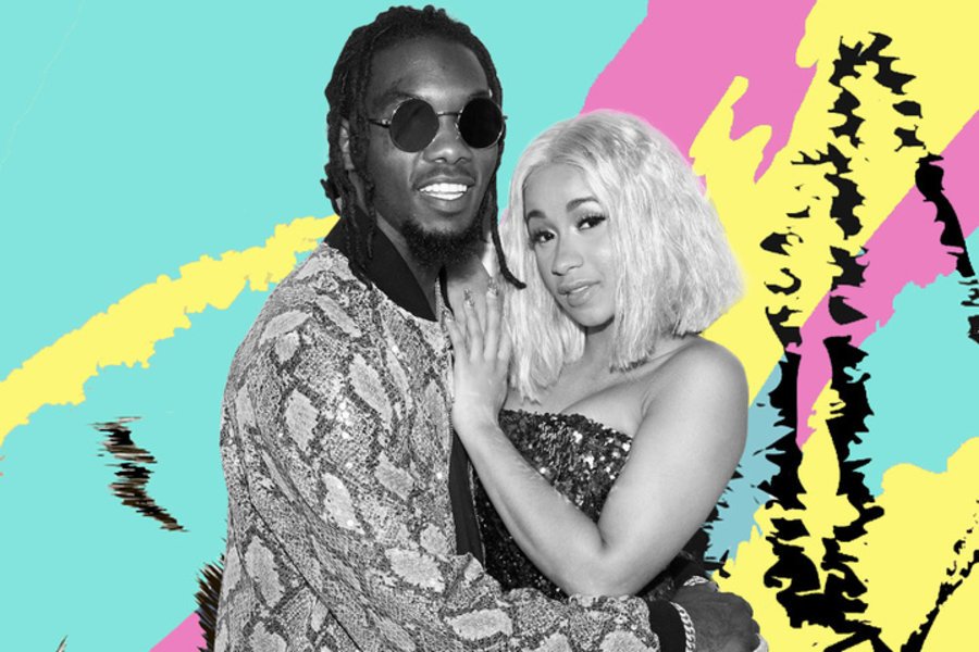 Essence's tweet photo. Cardi B broke up with her boyfriend Offset over the weekend, but just for a minute. https://t.co/w6Yc2bncLS https://t.co/g9ymXWeO1w