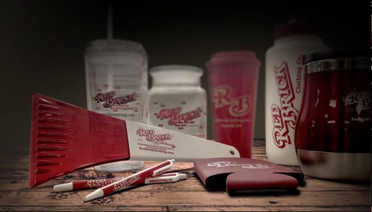 RedBrickClothCo's tweet photo. Trade show season is here! One way we can help is with promotional products. https://t.co/BK49hCsIqA https://t.co/RPHqOMObqV
