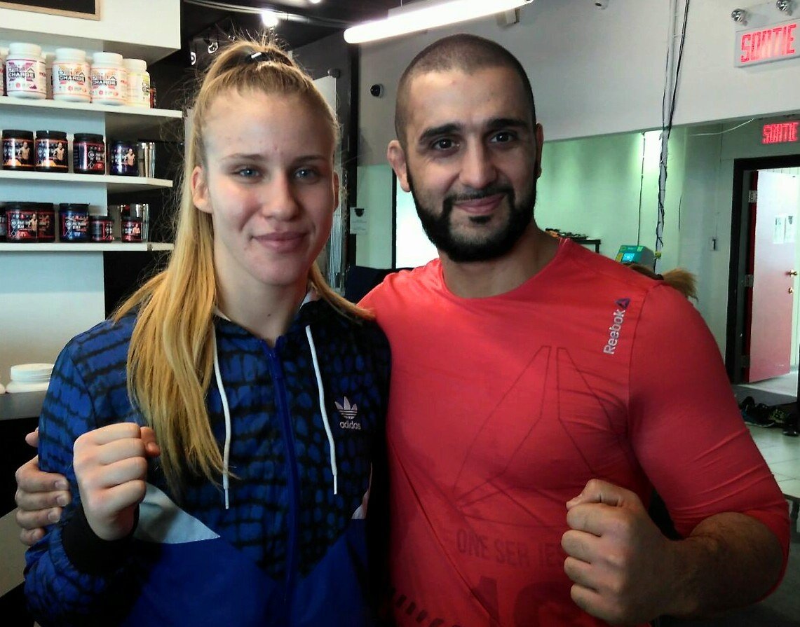 AdrianaVukovich's tweet photo. With my boss ❤
@Firas_Zahabi @InvictaFights @ufc @indexhr_sport #MMA #InvictaFights #WMMA #Canada #Croatia https://t.co/tdcrvAf1o0