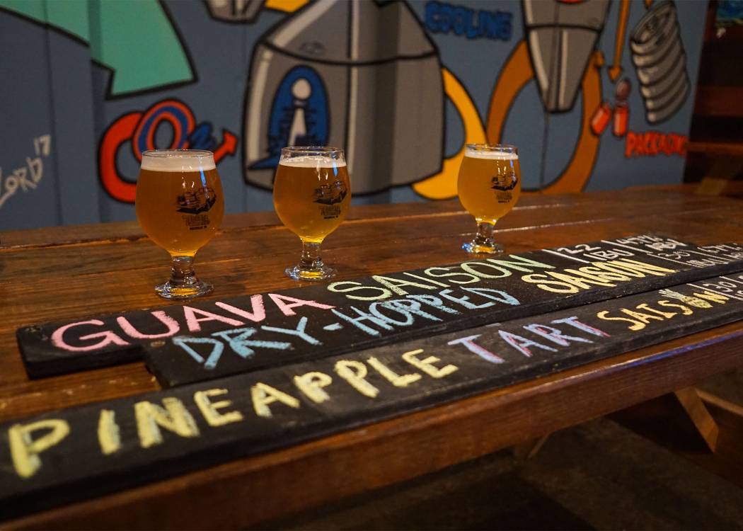 TailGateBrewery's tweet photo. Tis the Saison. 3 on tap, try one today. #tailgatebrewery #saisonszn #saiseason https://t.co/SrgCY2hRQg