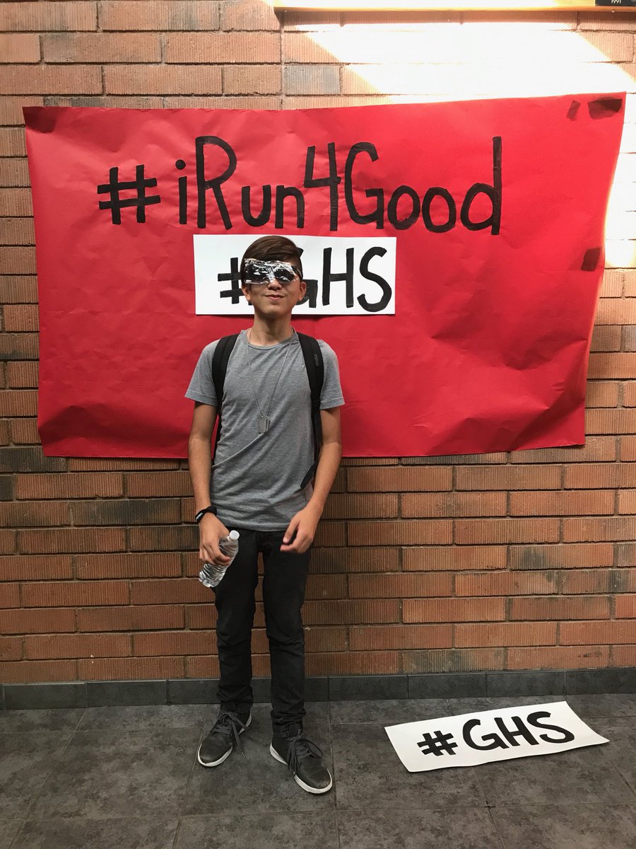 #hegottigerpower #ghs #iRun4Good <a href="/GilbertHSTigers/">Gilbert High School</a>