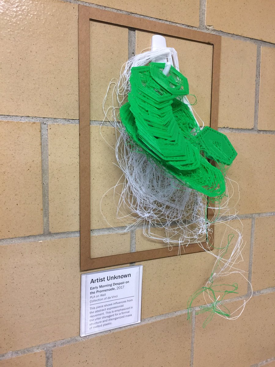 3DCentralVA's tweet photo. Found this masterpiece at the @VCUdaVinci Center; I think we all have one of these at home! https://t.co/j6Tkfrn0cu