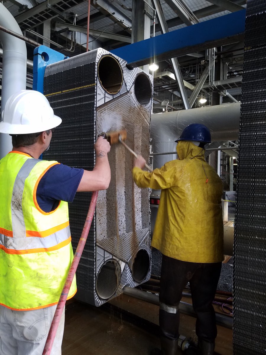 xchangermechani's tweet photo. There's no end to our heat exchanger portfolio.  This week - Plate Heat Exchangers!  #heatexchangercleaning https://t.co/YZPJzpGRmb