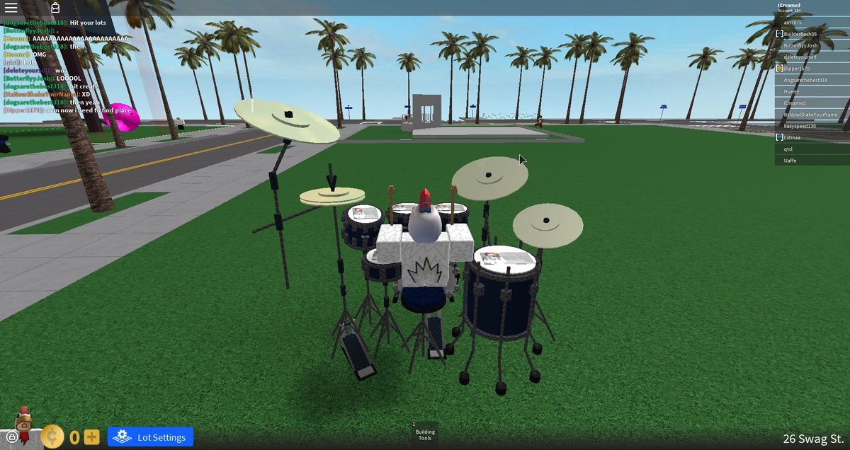 Icreamed On Twitter At Thef3xteam Madewithf3x Massive Drum - omq lol roblox