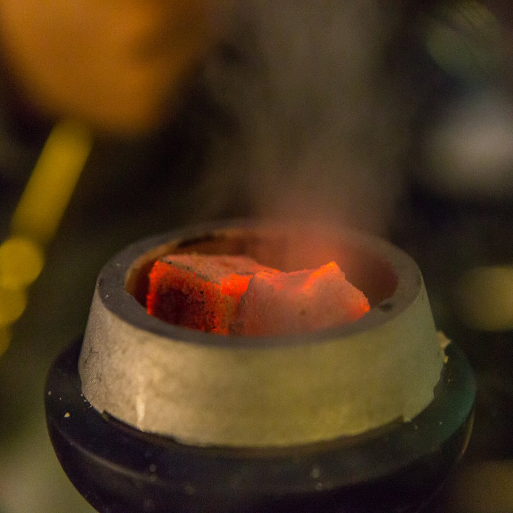 CharcoFlare's tweet photo. We love that glow, how often do you stock up on coals? https://t.co/JlVeo4aDsM