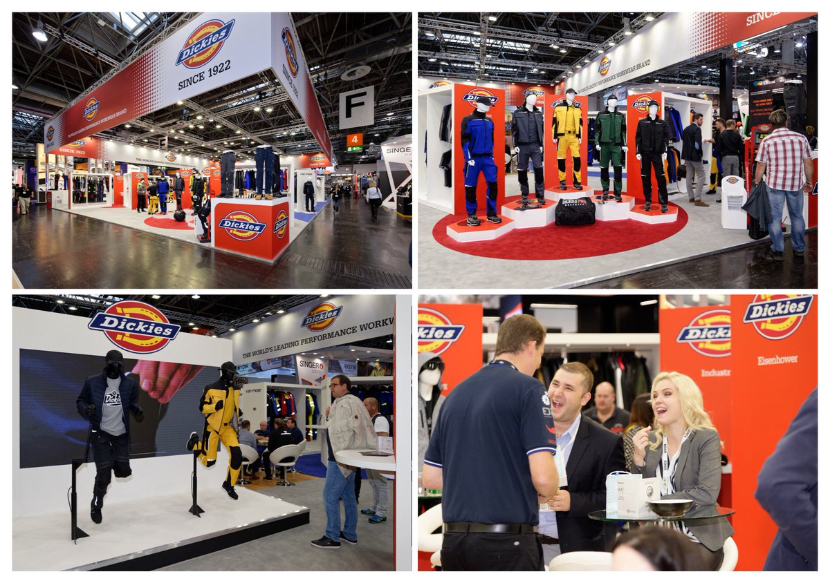 DickiesEurope's tweet photo. Thanks to everyone who stopped by to see the #Dickies stand at last week’s #AplusA2017 show - here are a few highlights... https://t.co/wdmvywwdOF