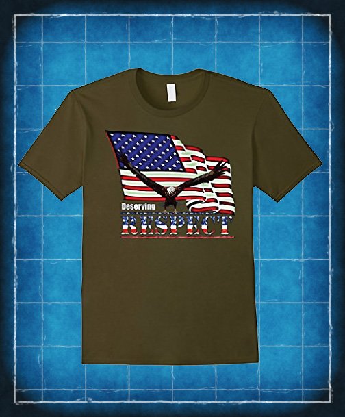 FutureImaging's tweet photo. #USA Flag Deserving #RESPECT with Eagle
https://t.co/wPiX1GBBNq #FutureImaging #tshirt #fashion #design #graphics #Amazon #AmazonPrime https://t.co/Ft2PkMgHH7