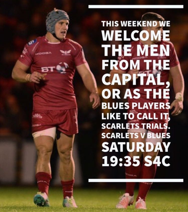 Scarlets_SBB's tweet photo. Seb Davies may have jumped the gun by commiting but time for us to put things right on Saturday evening after the Bath loss v the Blues 👊 https://t.co/STOhd4GwrE