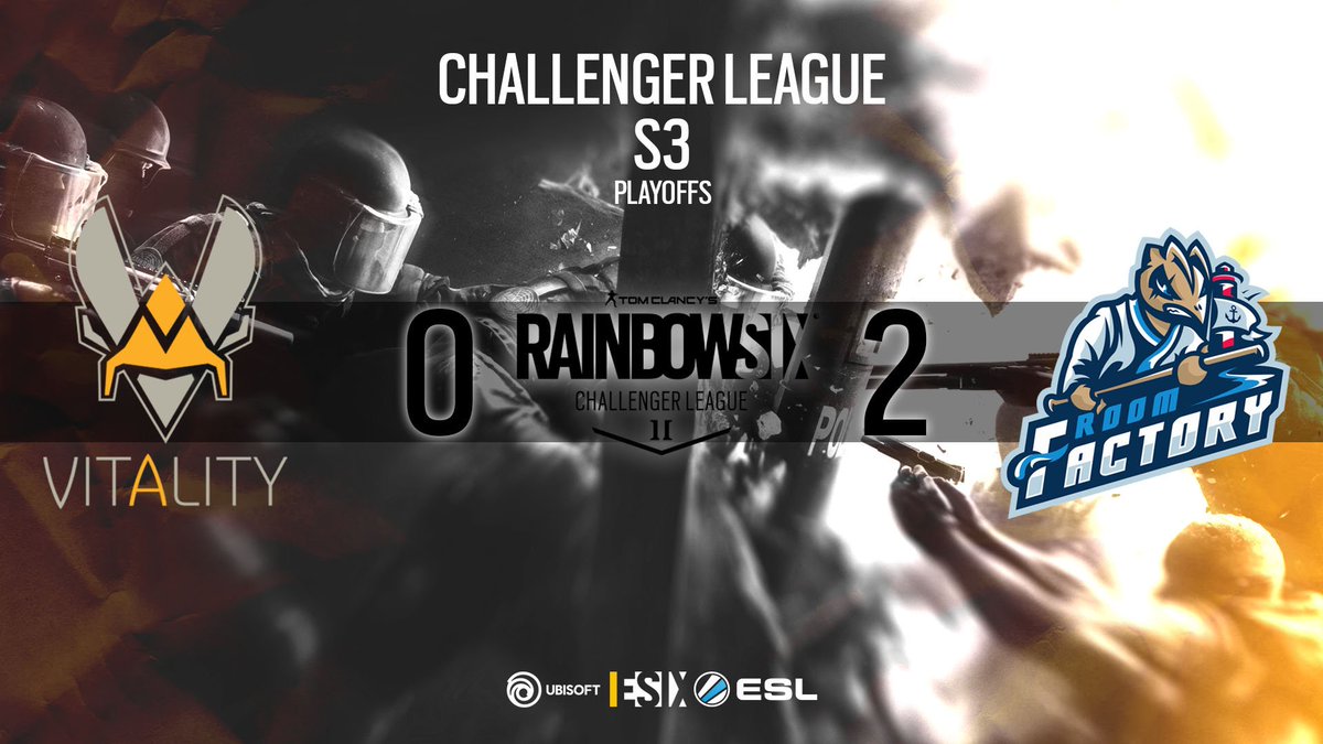 Shockwaver6's tweet photo. @ROOMFACTORY1 2 - 0 @Team_Vitality 
We did it guys !!!!
Thank you all for your support
1 step to pro league
#RFY #GoGoRFY https://t.co/gbBoKPlgLj