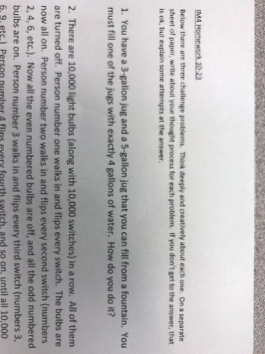McNamaraMath19's tweet photo. Really struggling with 1 on the homework! Any helpful tips??? https://t.co/Y8dlDgNrAF