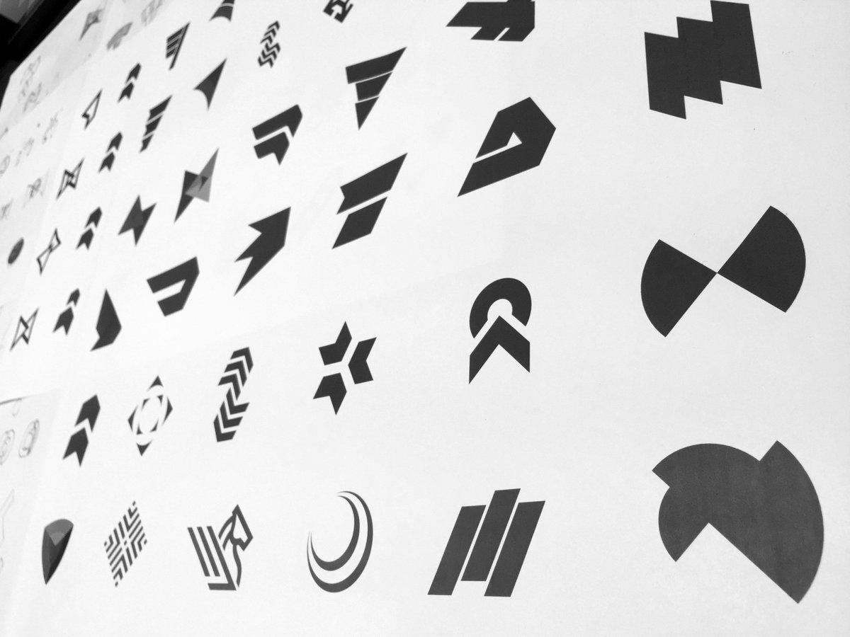 LaVisual's tweet photo. Exploring different logo options and narrowing down the strongest concept. #branding #design #strategy #logodesign #lavisual https://t.co/MRL3kgsXkp