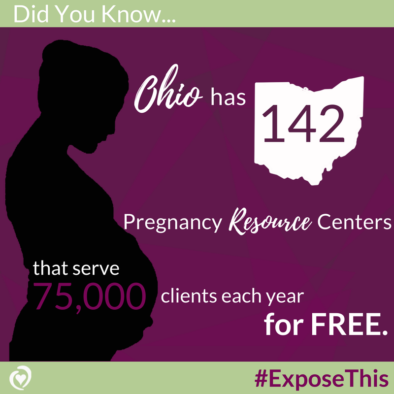 ohiolife's tweet photo. Ohio's life-affirming Pregnancy Resource Centers save lives every day. RT to thank them for their great work! #ExposeThis https://t.co/rvV5Sdv1Ny