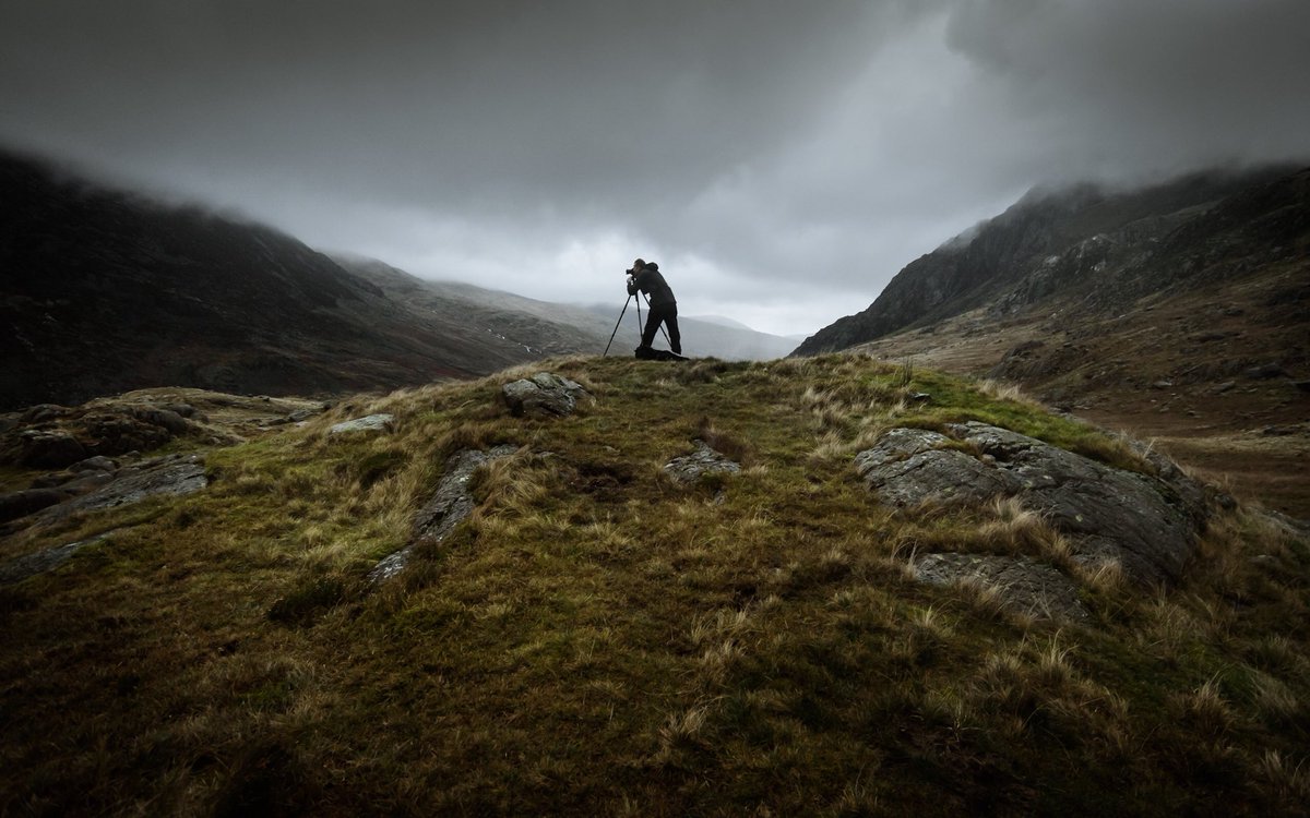 #stormbrian and @MushroomgodMat having a bit of a standoff t’other day. #WexMondays #SnowdoniaTogfest2017