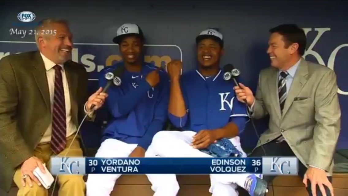 goldbergkc's tweet photo. Man, these guys were ALWAYS together. Beautiful article by Steady Eddie Volquez on his little bro Yordano Ventura 
https://t.co/vwe7XCrtjf https://t.co/I5aVGyjphh