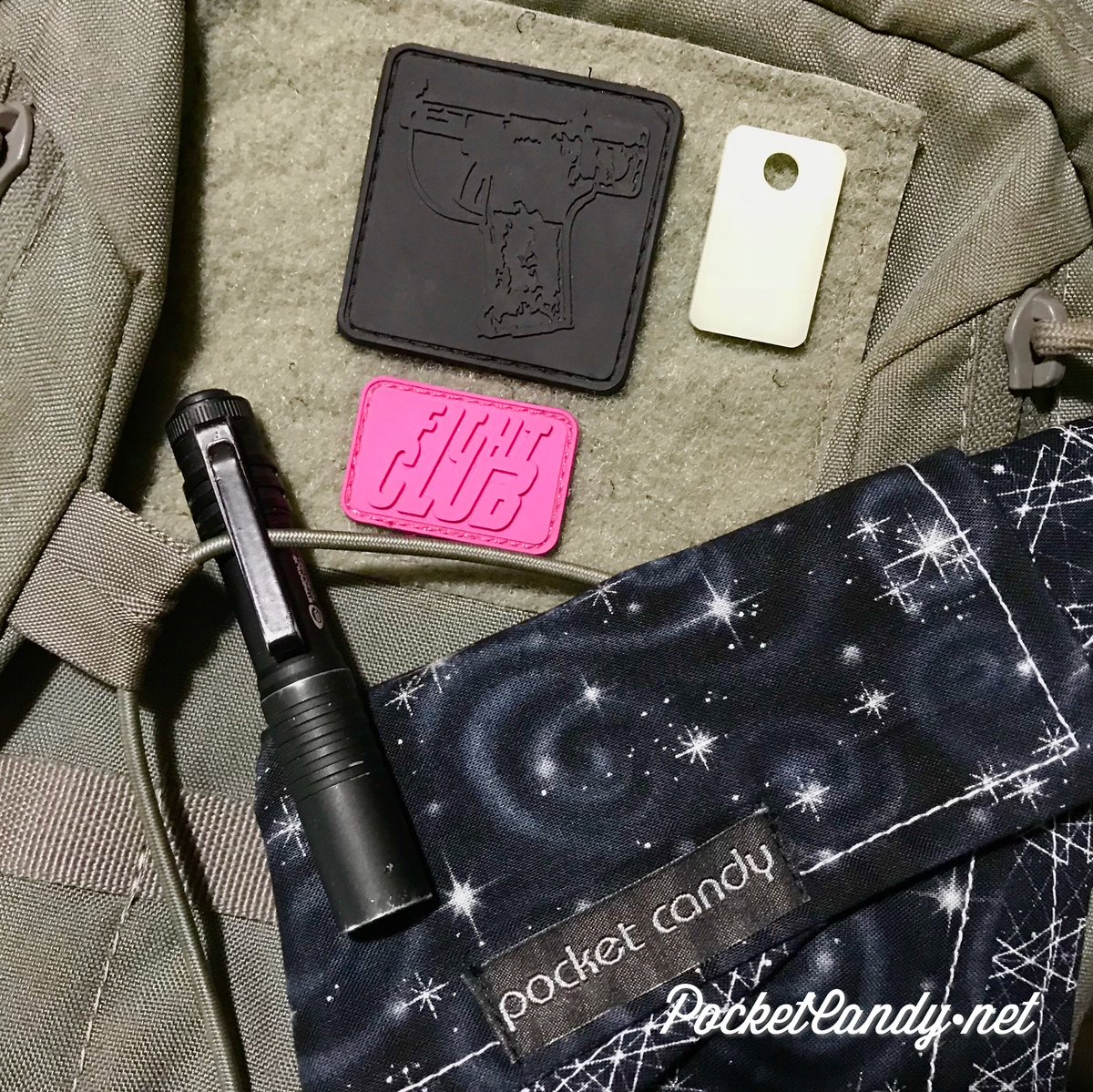 mypocketcandy1's tweet image. It’s #moralpatch #monday ! What are you rockin on your pack (or #manpurse #lol )? Hope you are having a great day! #edc #handkerchief