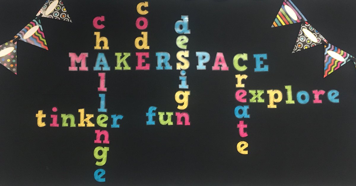 pinkebishop's tweet photo. Our first Maker Space! Thank you @PinkyReads for the fun intro! #makerspace #teampinkcisd #CISDOurstory https://t.co/YmlMMUplhr