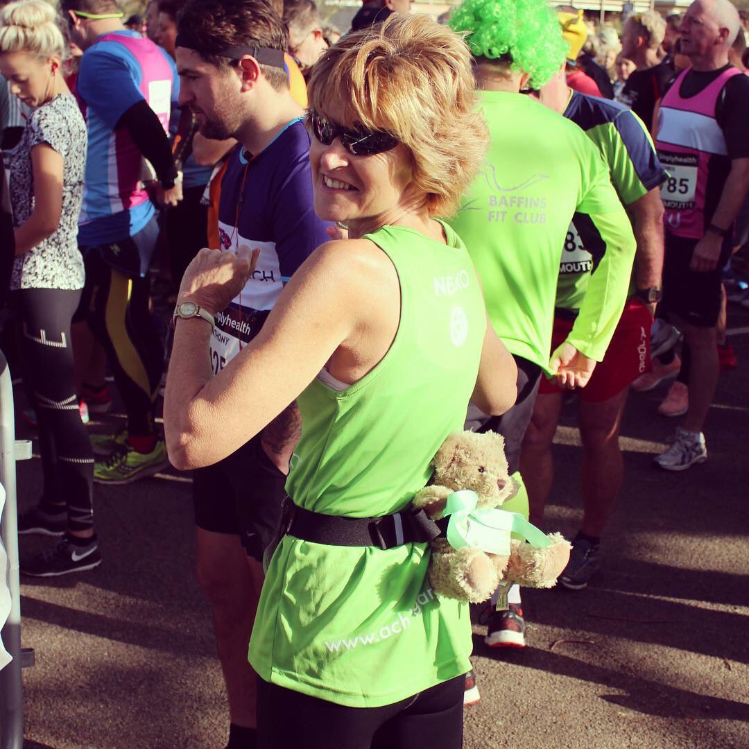 GHardingham's tweet photo. @AchingArms @achingarmsLT yesterday I completed the Great South Run in memory of my grandson Neako 14.10.15. So far raised over Β£1200! https://t.co/SSAHJOLwpy